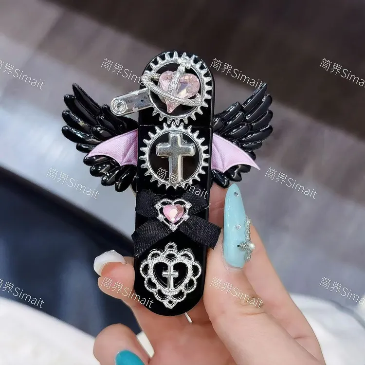 【简界正品保障原创手作】齿轮粉色火焰防风充气打火机送男友礼物