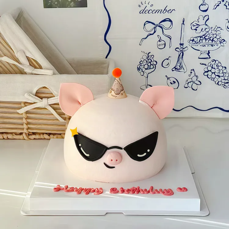 网红创意送男友生日蛋糕支持定制全国同城配送新鲜水果当天现做