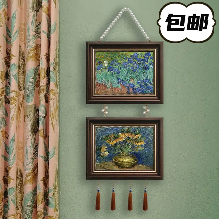 新疆西藏包邮风景装饰画沙发背景墙挂画抽象风格艺术油画客厅卧室