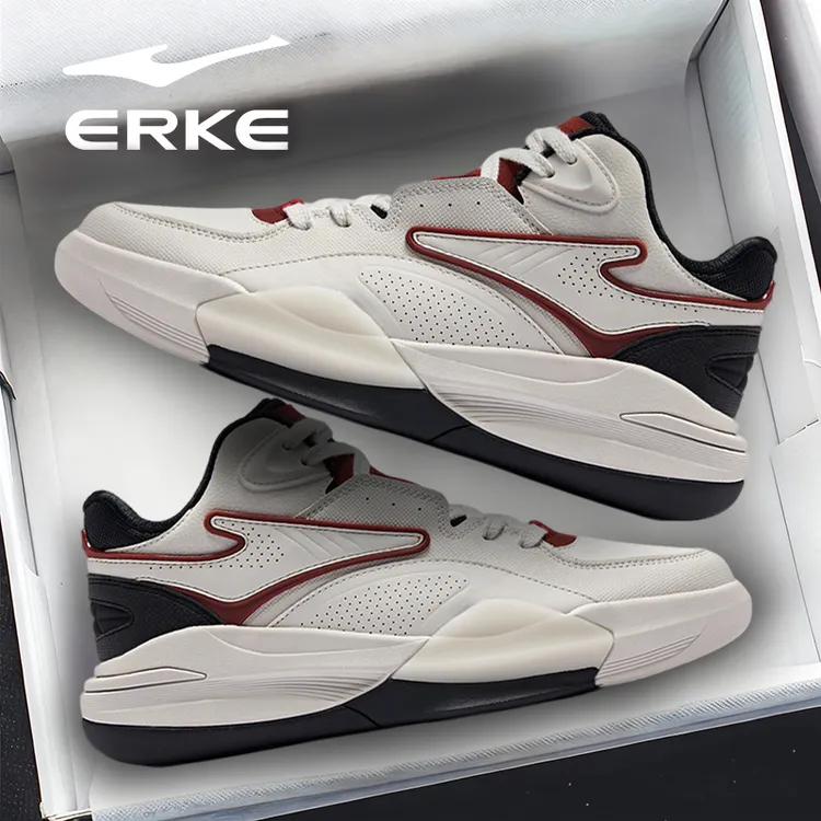 觉醒3鸿星尔克板鞋新款鞋子秋冬复古男鞋学生休闲鞋中高帮运动鞋