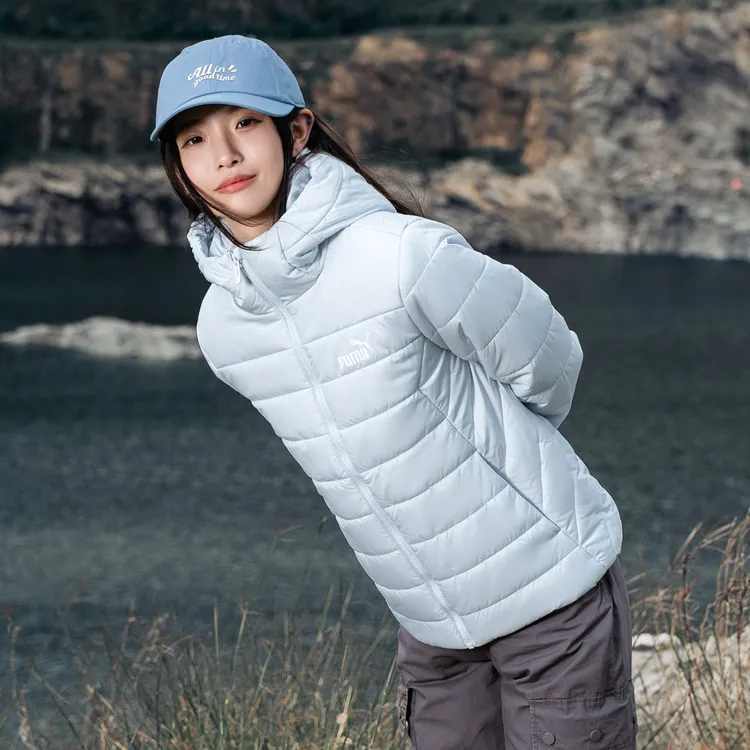 PUMA彪马棉服外套女装秋冬新款户外保暖棉衣运动服时尚夹克672279