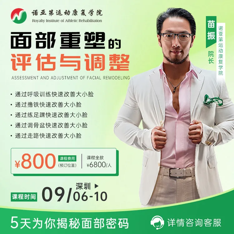 (诺亚第)苗振面部重塑的评估与调整——线下课