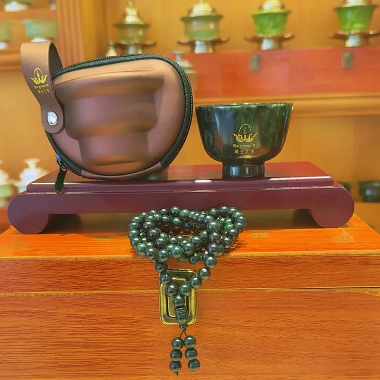 仁布玉轻奢爆款甜茶杯