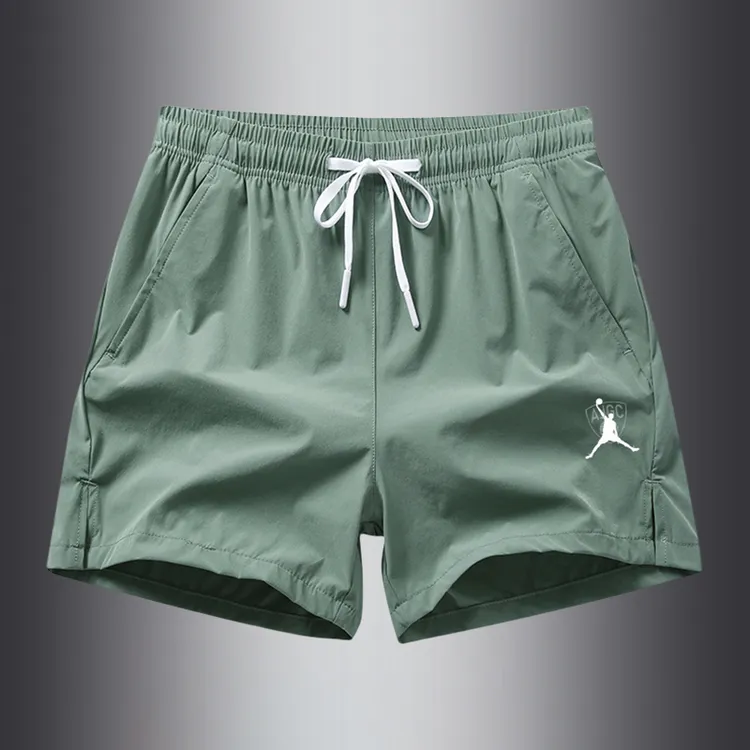 AJGC运动短裤男士夏季情侣冰丝健身薄款速干裤宽松跑步三分裤子男