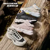 Skechers斯凯奇跃界绒绒靴儿童加绒保暖防滑耐磨舒适基础百搭靴子