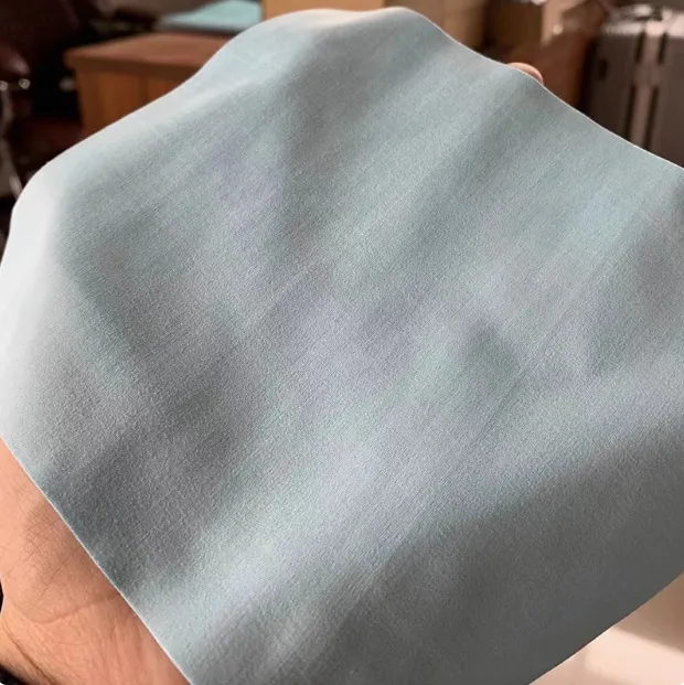 高级灰色牛奶丝眼镜布镜头擦拭布高档清洁布厂家供应可印logo 