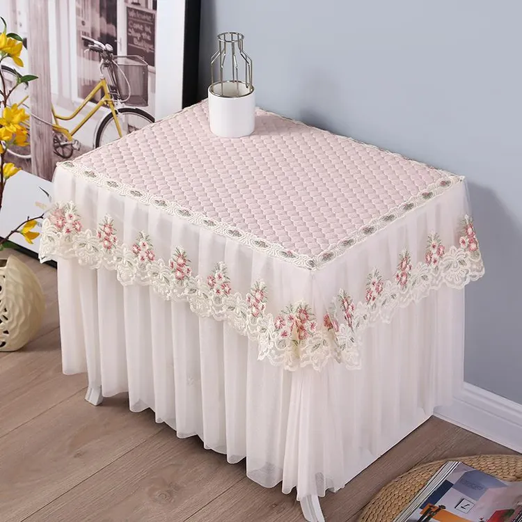 新款防滑床头柜罩耐脏防尘套床头柜盖巾防尘罩全包欧式床头柜套