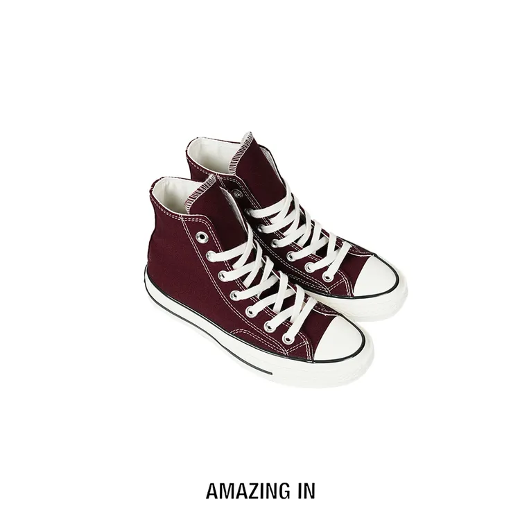 AMAZING IN | 时尚百搭 | 休闲高帮帆布鞋女 A250819-AI58CCS020