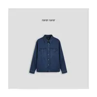 【rarer rarer】25AW秋冬牛仔蓝棉衬衣外套 2501411