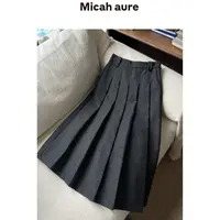 Micah  aure 「复古美学」～秋冬羊毛百褶半裙