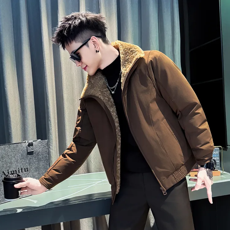 座山雕外套棉服男款冬季新款爆款男士棉衣高级感男装加厚保暖棉袄