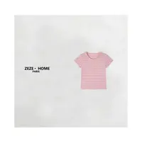 【多多专属】小众设计条纹圆领修身显瘦短袖T恤女夏季2025新款