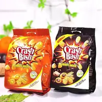 （瑞庆）到11月俄罗斯进口罗斯利德牌焦糖花生味夹心小米球150克