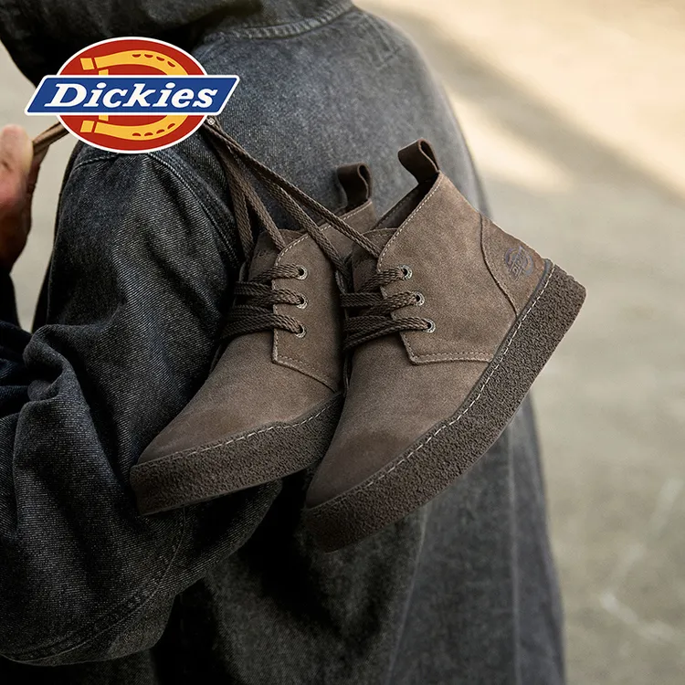 Dickies新款马丁靴老钱风冬季男士工装靴耐磨复古轻便百搭休闲鞋商品图