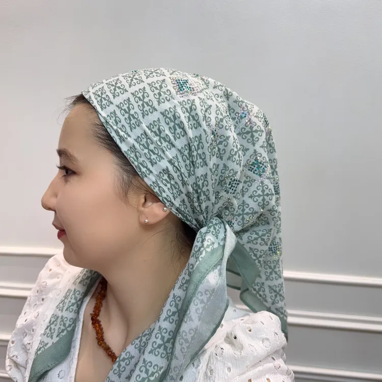 头巾        淡绿色oyu