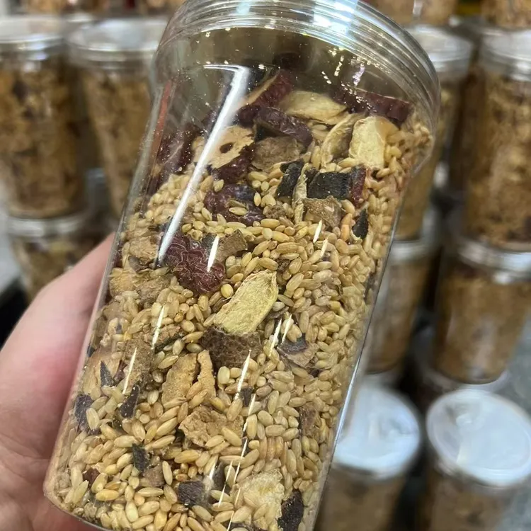 陈皮红枣姜炒米茶祛湿暖胃茶