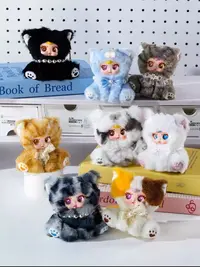 MM奶糖淘气猫猫毛绒盲盒 S