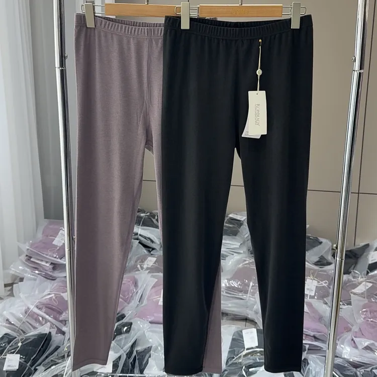 胖太太女士保暖裤一薄一厚7520