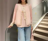  时尚新中式显瘦重工织锦缎马甲4134