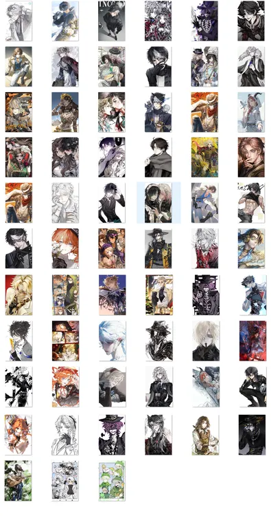 【第五人格】超大冰箱贴（可换墙）亚克力磁吸150*100*10mm