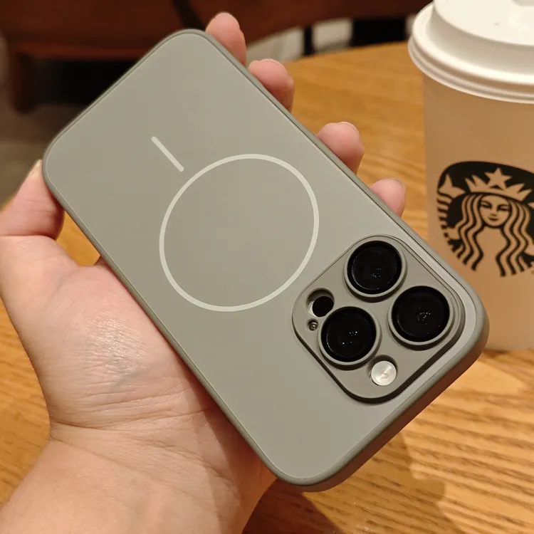 AG磨砂适用苹果16手机壳iPhone15Promax软边硬壳14带镜头膜13磁吸