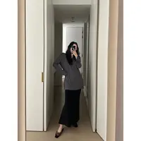 YJR显瘦小黑裙 法式气质显瘦时尚百搭半裙YJR984