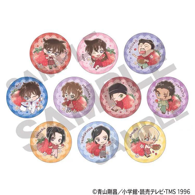 草莓吧唧 文件袋 全新盒配 名侦探柯南 默认代拆