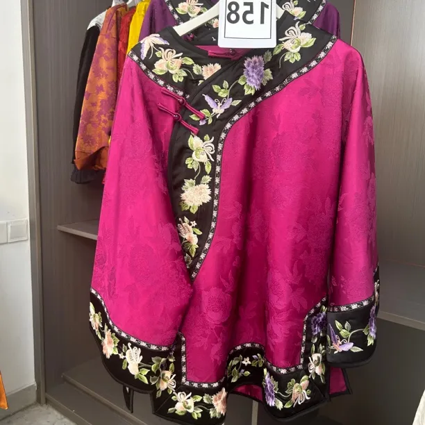 158【柜柜货】新中式精美刺绣花纹设计上衣