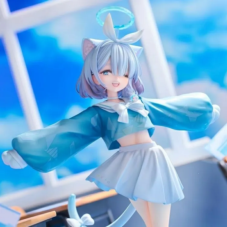 【清仓捡漏】3.0猫咪阿罗娜二次元美少女蔚蓝摆件手办潮玩礼物手办