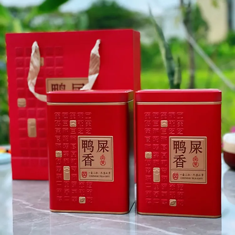 凤凰单丛茶清香型鸭屎香茶叶蜜兰香潮汕工夫茶乌龙茶500g袋装罐装