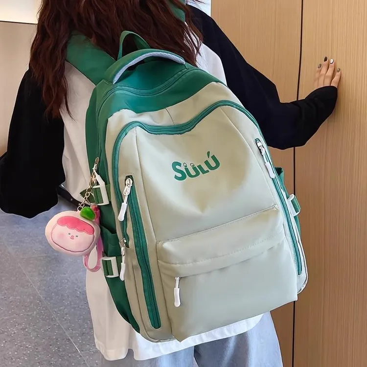 防水书包初高中男女学生双肩背包大容量2025新款轻便减负结实耐用