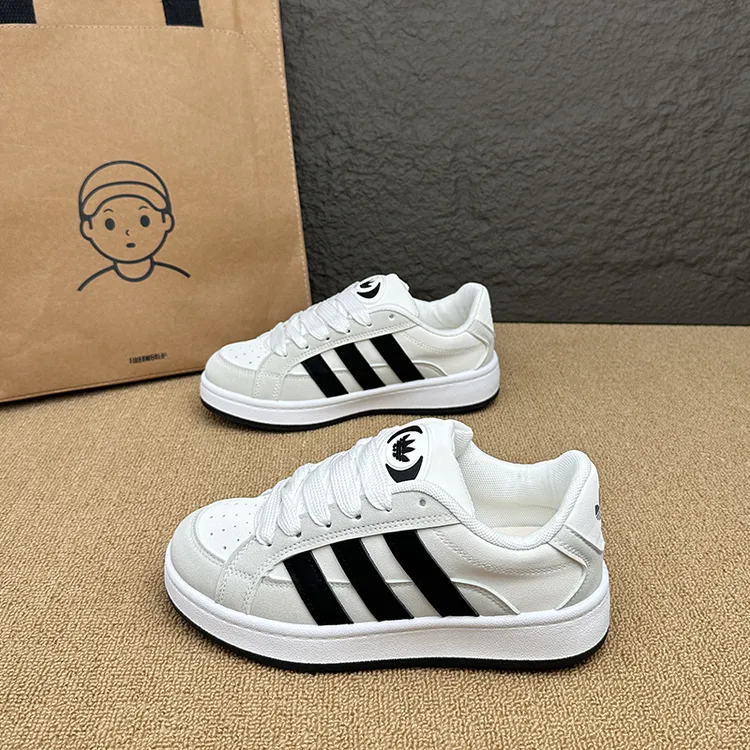 面包鞋多巴胺夏季新款情侣鞋ins潮2025增高运动休闲百搭学生板鞋