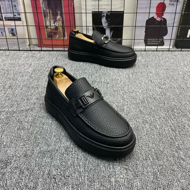 男士豆豆鞋乐福鞋一脚蹬商务休闲百搭潮流软底舒适透气男豆豆鞋