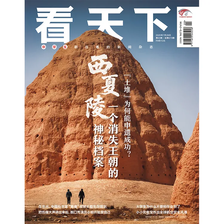 看天下25.7.28刊|西夏陵 一个消失王朝的神秘档案 脱口秀演员小帕