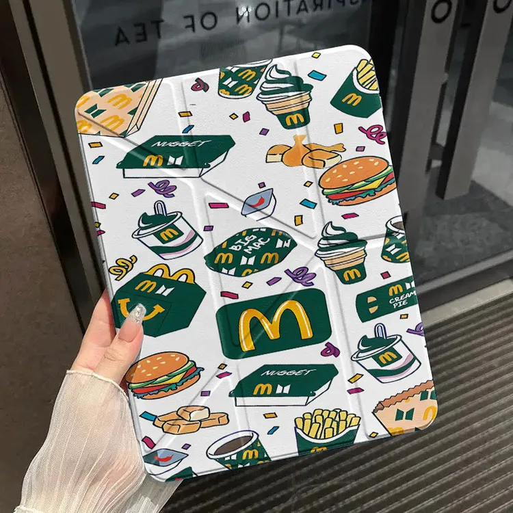 适用ipad11A162025平板Y折带笔槽2024pro11寸壳保护套智能休眠