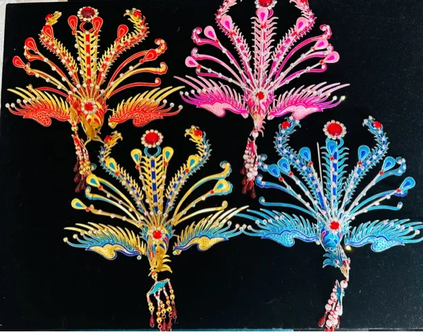 戏曲舞台点绸大凤娘娘公主正凤