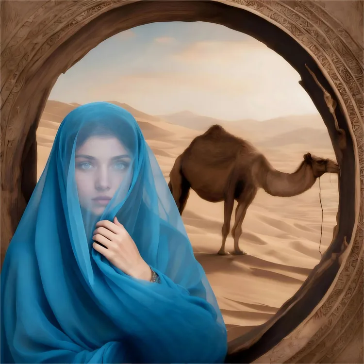 丝绸之路当代装饰画《丝路风情》（二）