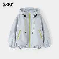SZKP秋季新款女童装休闲上衣中大童时尚洋气儿童外套BGYQ553466