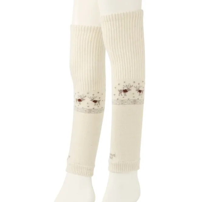 都兰推荐 100%羊毛长款护膝 保暖经典时尚