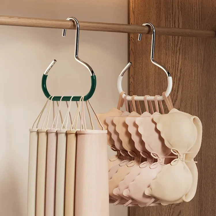 【电镀款三个装】乙木帽子收纳家用衣服包挂钩免打孔帽子圆环衣架