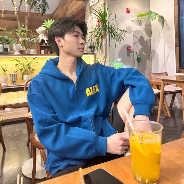 Alex master长袖港风宽松型少年感连帽卫衣上衣春季男女宽松秋季