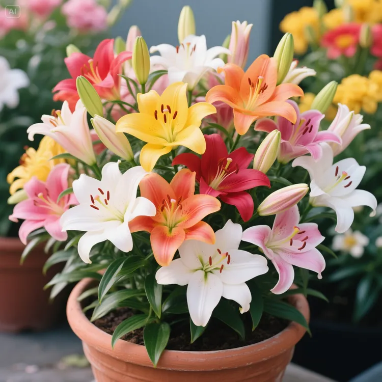 【24小时带芽发货】香水百合花种球进口块根宿舍绿植可盆栽阳台花园