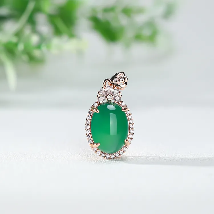 【星光村小飞达人XX08】玉髓蛋面吊坠