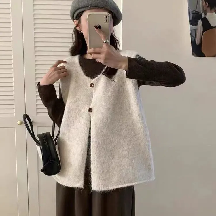 免烫时尚常规春季洋气秋季秋冬女马夹小香风常规款