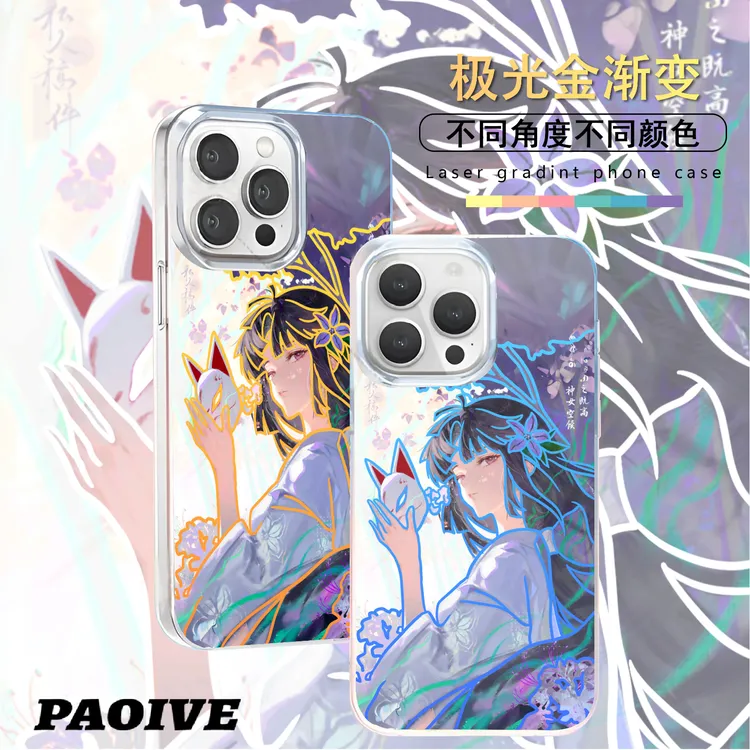 桔梗生贺适用苹果华为vivo一加iPhone小米红米极光手机壳