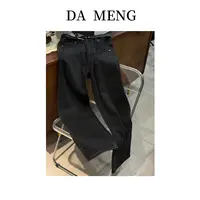 【竹纤维牛仔裤】新款秋冬竹纤维0.7d超细旦加绒拖地裤牛仔裤