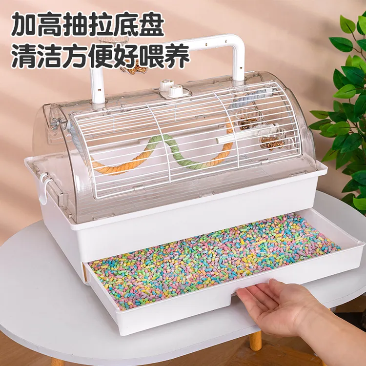 鹦鹉外出笼便携外带笼户外鸟笼子玄凤虎皮牡丹珍珠外带包专用鸟包