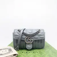99新 GUCCI/古驰 vv/马蒙/单肩包/C214373824