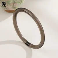 【举石臻品】TH0927-555-104黑曜石手镯（圈口自选/一件/多样性发）F
