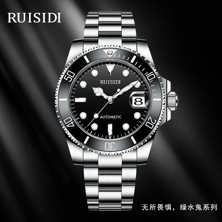 瑞士正品劳力士男士经典商务自动机械表时尚潜水系列腕表LOEGSINS